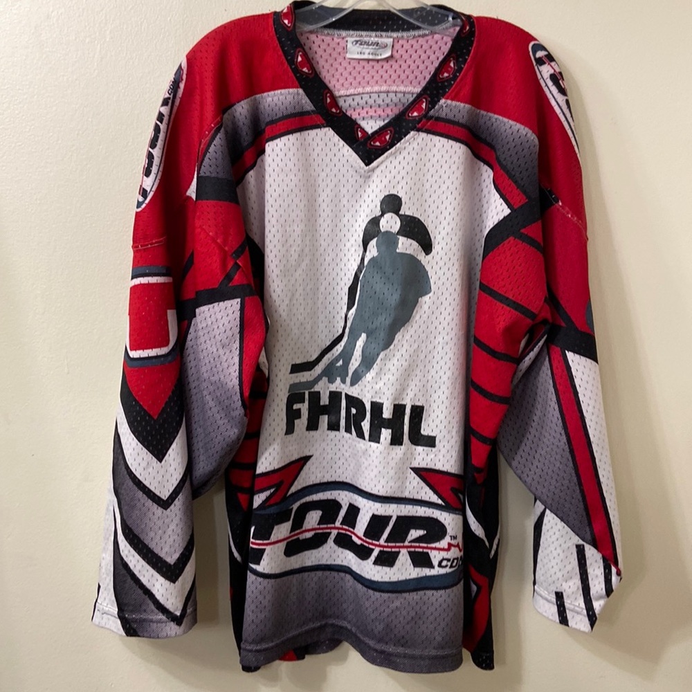 Tour FHRHL Tour Man’s sz L Hockey Jersey Made in Canada
